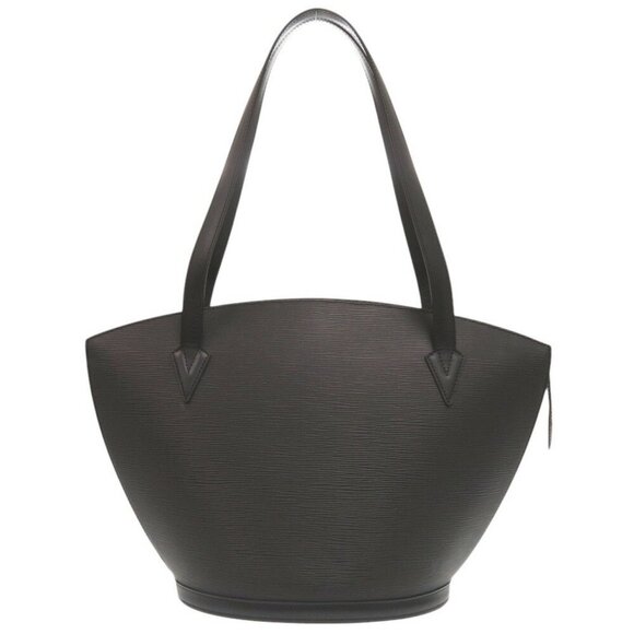 LOUIS VUITTON Black Leather Shoulder Bag - Picture 1 of 11